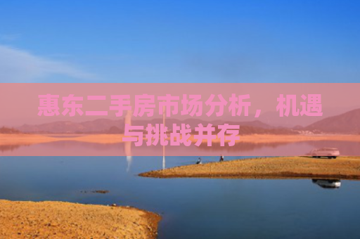 惠东二手房市场分析，机遇与挑战并存